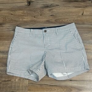Old Navy Blue/Gray and White Striped Women's Shorts